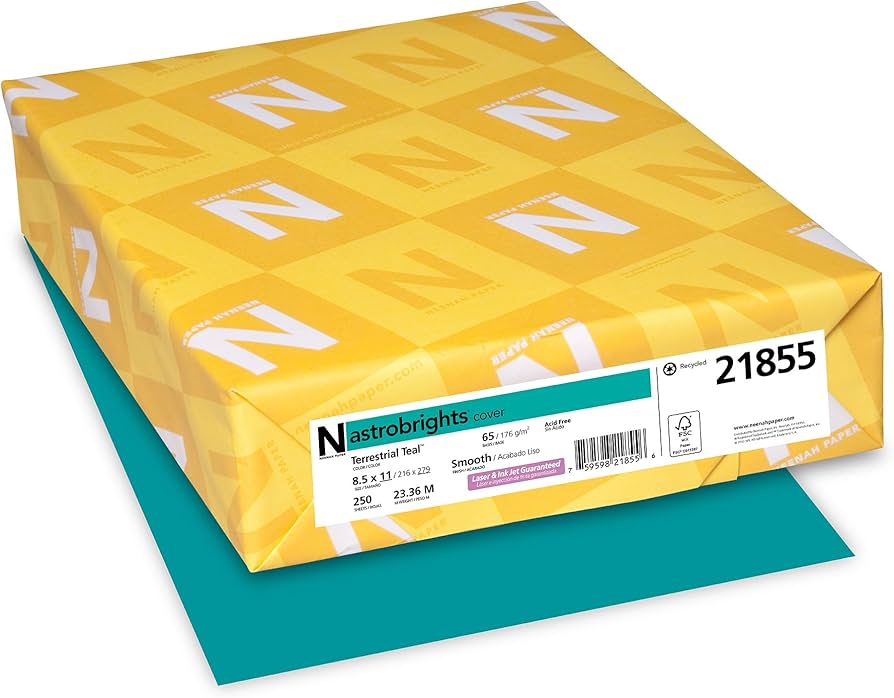 Astrobrights Color Copy Paper 8.5*11 - 500 sheets