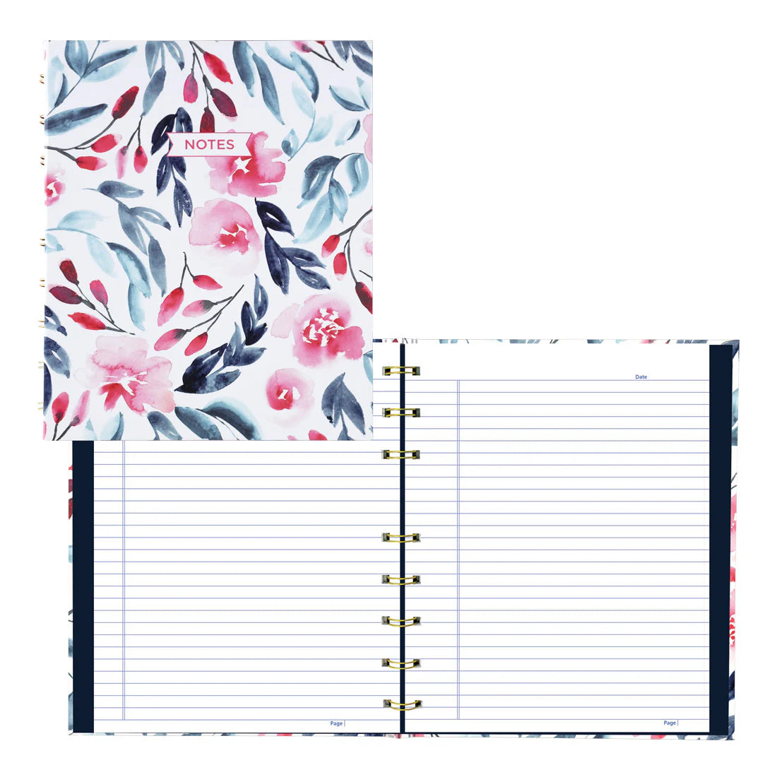 Blueline Note Pro Fashion Collection Hardcover Notebook - 9-1/4" x 7-1/4"
