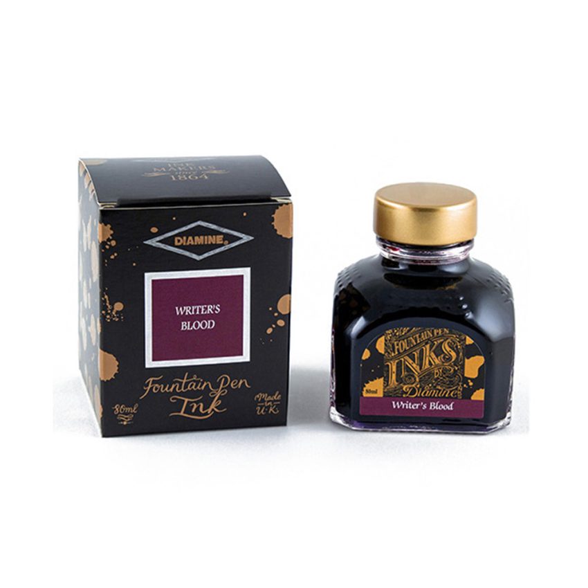 Diamine Fountain Pen Ink 80ml - Writer's Blood